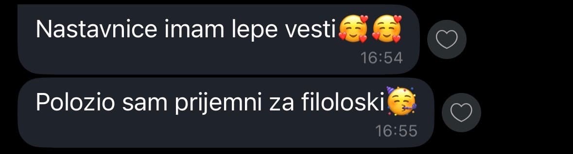 Utisak o pripremi za malu maturu 4